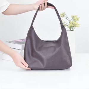CJY BAGS # 8807 WOMENS STYLE FASHION HANDBAG FOR WOMEN - CLASSIC PU LEATHER SHOULDER BAG WITH ZIPPER CLOSURE.