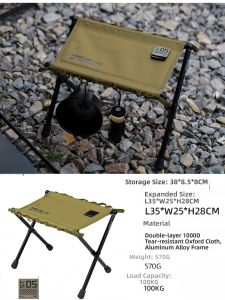 ShineTrip | Portable Foldable Sturdy Lightweight Tactical Camping Chair