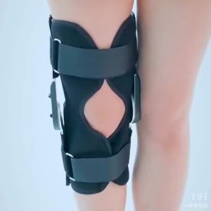 Knee Deker Pelindung Lutut With ROM OA Brace Soft Osteoarthritis Brace Dengan Tali Bahu Osteoarthritis Knee Support