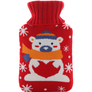 ถุงน้ำร้อนแบบถ่ายเทได้ขนาดเล็กพกพาสะดวกสำหรับผู้หญิง ถุงน้ำร้อนแบบป้องกันการ�ย ถุงน้ำร้อนแบบลำลองสำหรับผู้หญิง