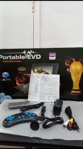 Sony Mega Pro 30.8” Portable DVD Player (Original ) | Small Mini Portable Smart Led Tv with DVD & Games | Classic Audio (Assorted Colors )