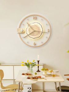 Modern Minimalist Acrylic Wall Clock for Restaurant Living Room Decor Silent Creative Fashion Home Decorative Hanging Clock