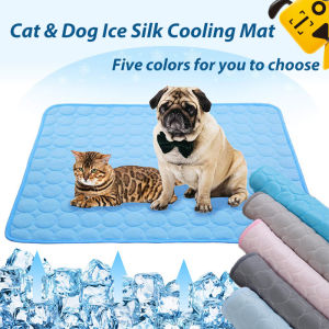 Reddog tấm làm mát Cho Chó Và Mèo Lụa băng Pad Làm Mát Chăn nhà cho chó/Sofa/Giường/Sàn/ghế xe hơi tấm làm mát miếng đệm thoáng khí Cho Mùa Hè