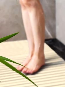 Non-Slip Shower Mat Non Slip Bathtub Mats Bath Mats for Shower Tub with Drain Holes