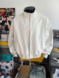 HetingHOME | HHetinghome Oversized Jacket For Couples Mens American Retro Style No Gender Distinction Autumn Trendy Loose Fit Jacket