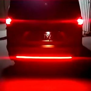 Dải Đèn Led Tín Hiệu Cảnh Báo 12V Hình Xương Cá Gắn Đuôi Xe Hơi Xe Tải Xe Con Xe Bán Tải SUV RV Van