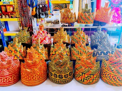 Topi Tradisional Iban (Dewasa & Budak)🔥Topi Lanjang Borneo Sarawak🔥