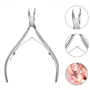 DUTRIEUX | Stainless Steel Cuticle Trimmer Nail Nipper Cuticle Remover for Nail Products Toenails Dead Skin Professional Pedicure Tools