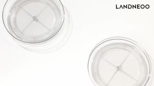 Rotating cosmetics and food storage box household large capacity desktop organizer rotating tray holder multi-purpose