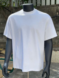 White Quick Dry Short Sleeve T-Shirt Mens Summer Heavy Cool Feeling Half Sleeve Shoulder Fit American Cleanfit Casual Tee