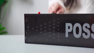 LED Basketball Possession Indicator Arrow Toggle Switch Operation for Basketball League Scrimmage Practice or Team That is Budget Conscious or Needs Several Possession Arrows