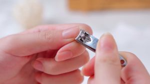 Minatee Clipper kuku automatik ting kuku elektrik keselamatan Fingernail Cutter Nail Trimmer Nail ting  untuk penjaga warga tua dewasa kanak-kanak komuniti penjagaan