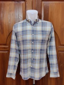 Kemeja Flanel "Giordano" Original Second Size L