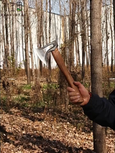 【ขวาน】ขวานทำสวนขวาน เหล็กเส้นหนา ขนาด 13.7 ขวานตัดไม้ทำจากเหล็กแมงกานีสแท้ 65# มีความคม ทนทาน และแข็งแกร่ง