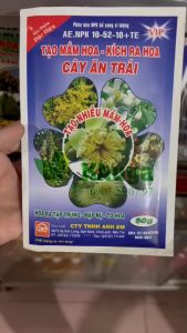 Phân bón AE NPK 10-52-10+TE 50gr Tạo Mầm Hoa và Kích Ra Hoa Cây Ăn Trái