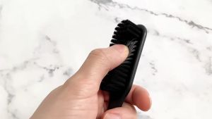 2 in 1 Hair Cleaning Brush Double-sided Comb Men Beard Brush Styling Comb Hair Styling Salon Tools