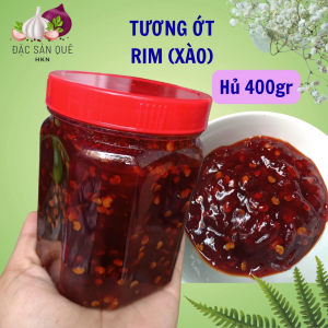 Tương ớt rim (Hủ 400gr) đặc sản Quảng Ngãi thơm ngon cay cay ngọt ngọt đậm vị