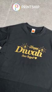 [Adult/Kid] Happy Diwali Deepavali Day Baju Tshirt Family Festival of Lights Gifts Custom Name/Text