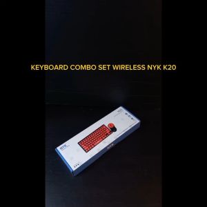 Keyboard Wireless Combo Set Mouse NYK K20: Desain Ergonomis & Kualitas Tinggi