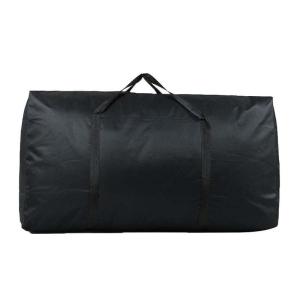 Black Large Waterproof Storage Bag Zipper Dustproof Protective Cover Furniture Cushion Outdoor Garden Christmas Tree Storage Bag