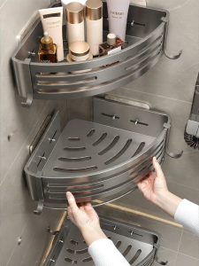 Baihan | Corner No-drill Bathroom Shelf