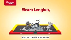 Lem Papan Perangkap Tikus dan Hama 60gr Cap Gajah