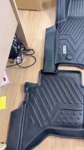 Thảm lót sàn NHỰA 5D xe MAZDA BT50 2012- 2020 Hàng Nhựa đúc nguyên khối TPE cao cấpTRÀN VIỀN  dễ vệ sinh