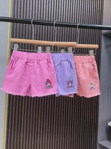 💖Sanrio Jeans💖 Kids Girls Melody/Kuromi/Cinnamoroll Denim Jeans (H117)女童美乐蒂短裤牛仔裤