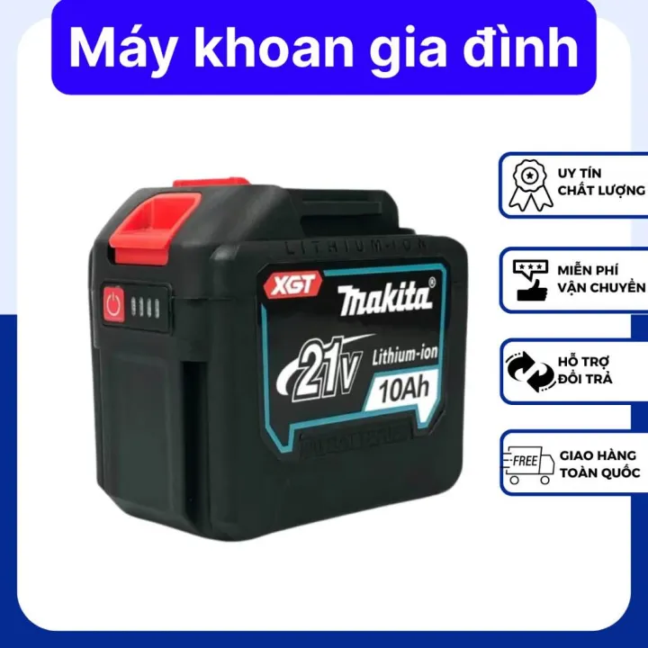 Pin đóng 20 cell makita 20v chân pin phổ thông các loại máy khoan . máy ...