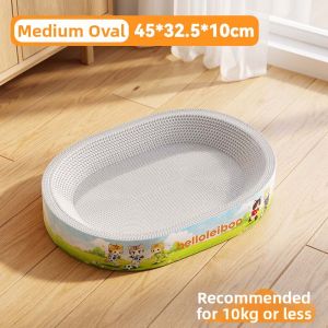 HELLOLEIBOO | Durable Non-Crumbling Cat Scratching Board with Bed Function Extra Large