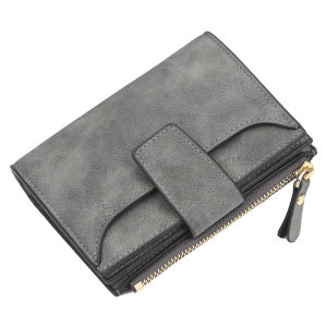 2023 Fashion Women Wallets New Small Wallets Zipper PU Leather Quality Female Purse Card Holder Wallet