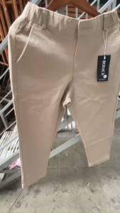 Quần kaki nữ dáng 9 tấc thanh lịch chất vải kaki thoáng mát