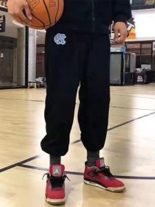 Black Basketball Sports Pants for Men Loose Fit Spring Autumn Summer Casual Comfortable Sweatpants Youth Fashion Brand