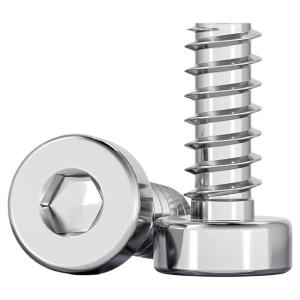 TIANZHUOJINSHU | 304 Stainless Steel Hex Head Self-Tapping Screw Thin Dome Head