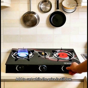 ICON Infrared Gas Stove - 2X Gas Saver 1100°C High Heat Stainless Steel LPG Cooker with Free Shipping Gas Efficient for Philippine Homes Safe Auto-Shutoff Easy Clean