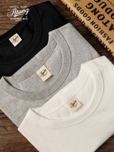 เสื้อยืดคอกลมแขนสั้นผ้าฝ้ายหนา 270 กรัม ทรงหลวม สำหรับทั้งชายและหญิง ผ้าฝ้ายจากจีนแผ่นดินใหญ่ ทรงพอดีตัว ทรงหลวม ทรงพอดีตัว