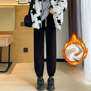 JIANGLU | High Waist Loose Fit Womens Harlan Pants Spring 2024 Slimming Thin Style Long Trousers Street Style Polyester Spandex Blend