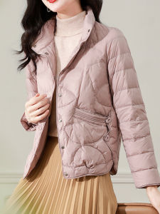 NVSHENJI | Lightweight Short White Duck Down Jacket Womens Fashionable Autumn Winter New Style Thin Elegant Small Size Commuter Style