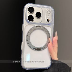 imobile | 360 Rotating Full Protection Case with Magnetic Charging Anti-Yellow Transparent and Shatterproof for Phone
