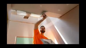 เกียงสี่เหลี่ยมอลูมิเนียม กียงฉาบยิปซัมหนา 2 มิล ขนาด30ซมx30ซม เกียงฉาบฝ้าอลูมิเนียม TOOLIX