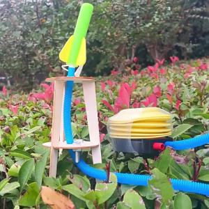 DIY Aerospace Simulator Homemade Air Rocket Launcher Toy Kids Science Experiment Equipment Technology Small Maker Teaching Aid