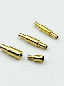 Stainless Steel Screw Magnetic Buckle Bracelet Clasp Necklace Buckle Red String Leather Cord Buckle Jewelry Accessories