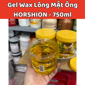 Sáp Gel Wax Lông HORSHION MẬT ONG - 750ml