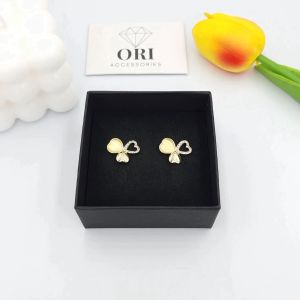 Bông tai nữ Cỏ 3 lá Clover xinh xắn dễ thương ORI ACCESSORIES B146