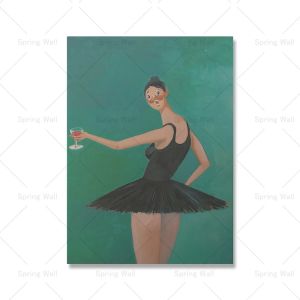 Classic Vintage Wall Art Kanye West Beautiful Ballerina HD Canvas Print Poster Home Living Room Bedroom Decoration