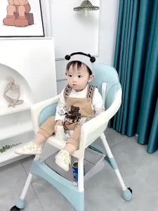 เก้าอี้กินข้าวเด็ก เก้าอี้เด็กกินข้าว เก้าอี้กินข้าวเด็กพับได้ เก้าอี้ กิน ข้าว เด็ก 6 เดือนขึ้นไป ปลอดภัยสำหรับเด็ก