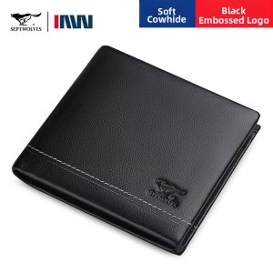SEPTWOLVES | Genuine Leather Wallet New