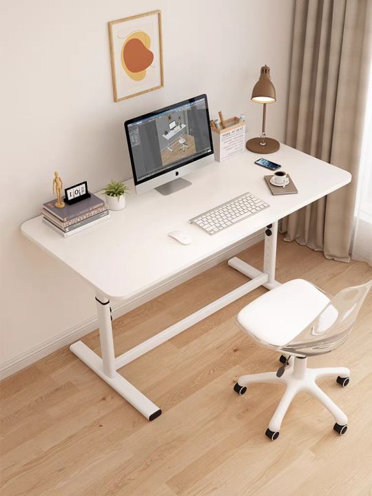 LENOBLE Standing Office Table Adjustable Height Computer Desk Study
