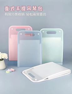 Multi-Layer Accordion File Document Exam Paper Organizer Expandable Pouch 多层学生插页试卷整理神器科目分类试卷夹收纳袋风琴包