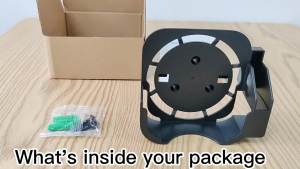 Suitable for Apple TV 4K 2-7 Gen Set-Top Box Remote Control Wall Mounted Storage Bracket TV Base Bracket Wall Storage Bracket